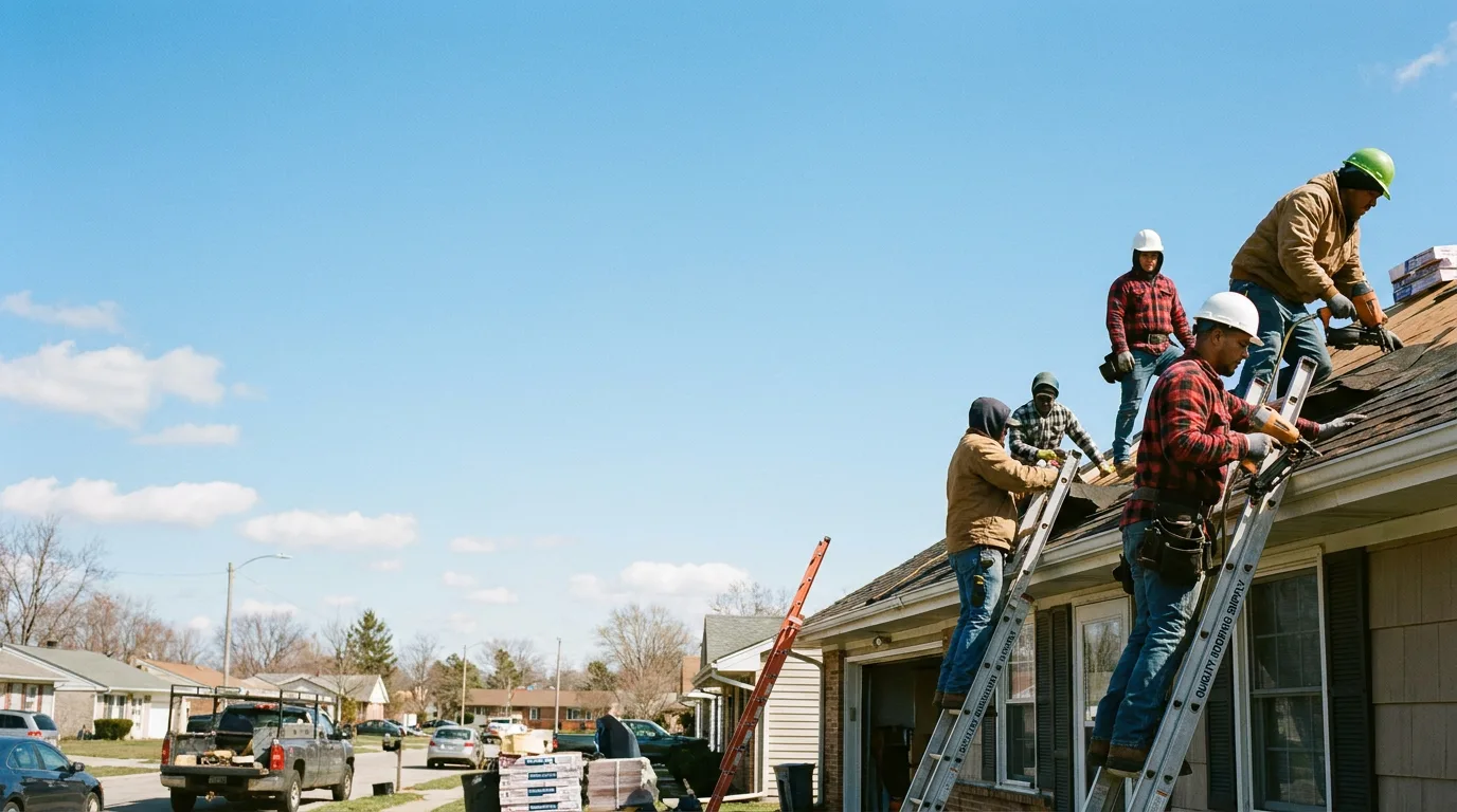 Roofing in Leivasy, WV near me